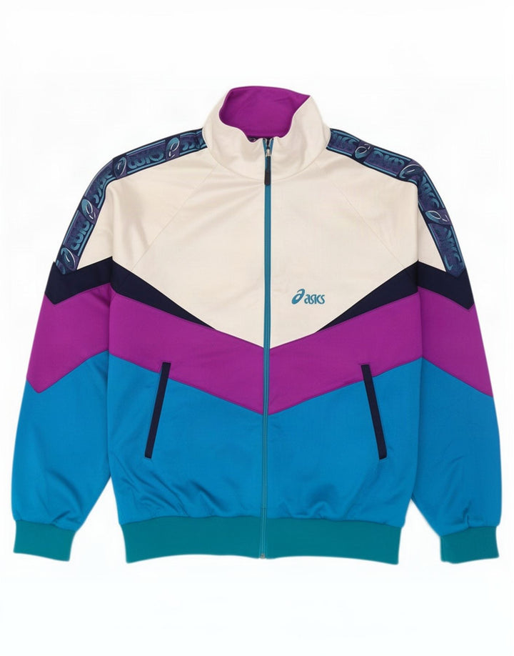 Jachetă de top pentru trening grafic Asics pentru bărbați, IT 54 XL, multicoloră