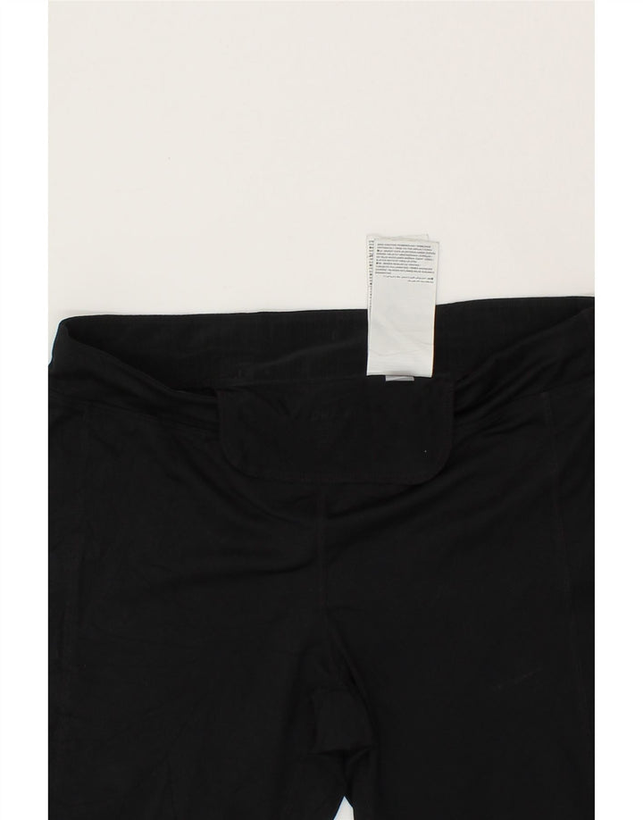 NIKE Womens Dri Fit Leggings UK 12 Medium  Black Polyester Vintage Nike and Second-Hand Nike from Messina Hembry 