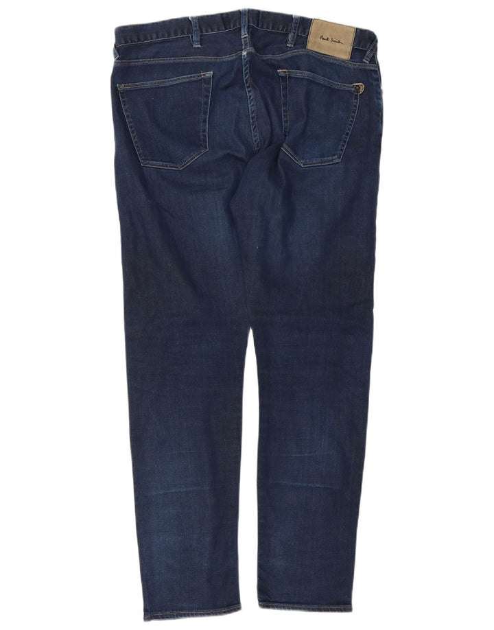 Blugi slim pentru bărbați Paul Smith W36 L30 bumbac bleumarin