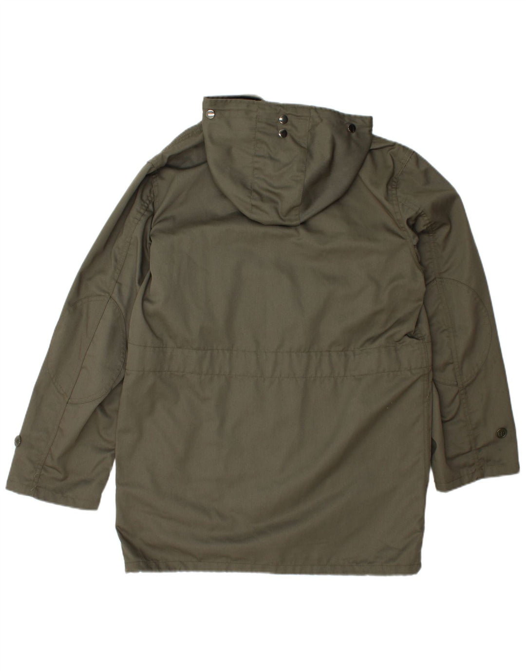 Jachetă parka cu glugă vintage pentru bărbați IT 46 Small Khaki