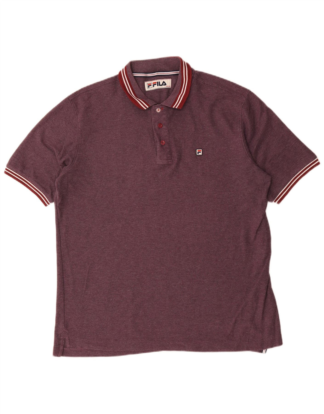 Tricou polo Fila pentru bărbați IT 56 2XL Bordeaux Poliester