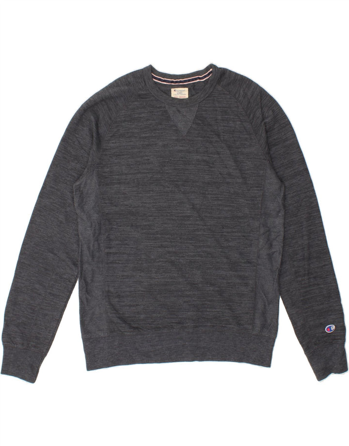 CHAMPION Mens Sweatshirt Jumper Medium Grey Cotton Vintage Champion and Second-Hand Champion from Messina Hembry 