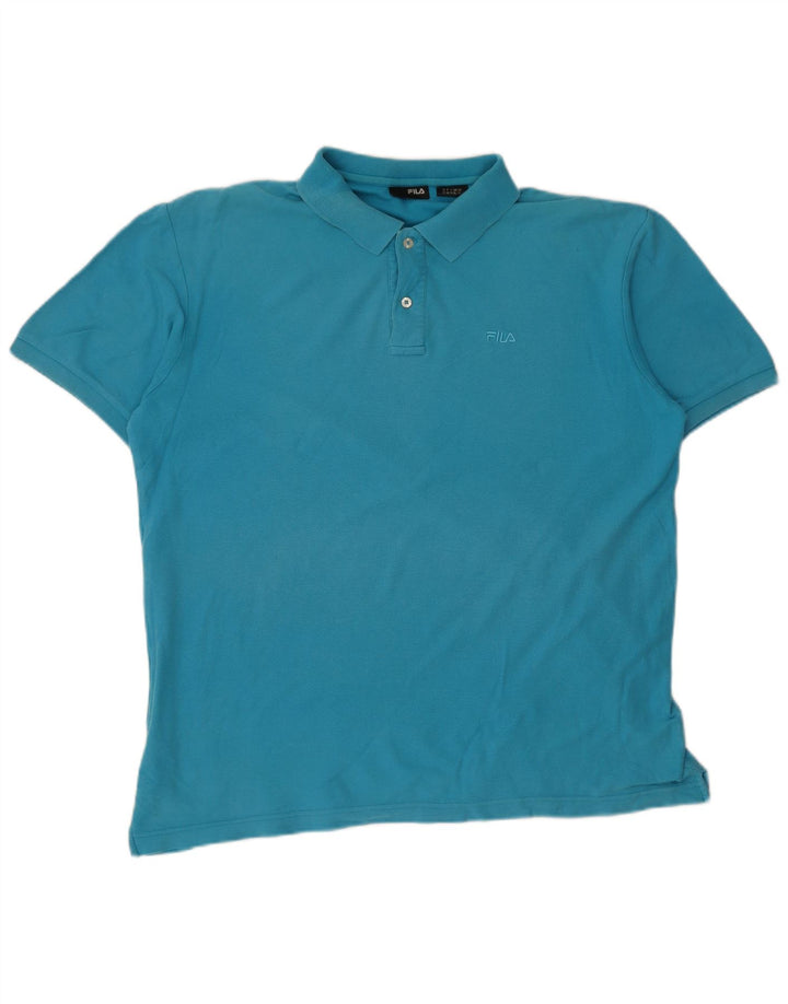 Tricou Polo Fila Barbati XL Bumbac Albastru