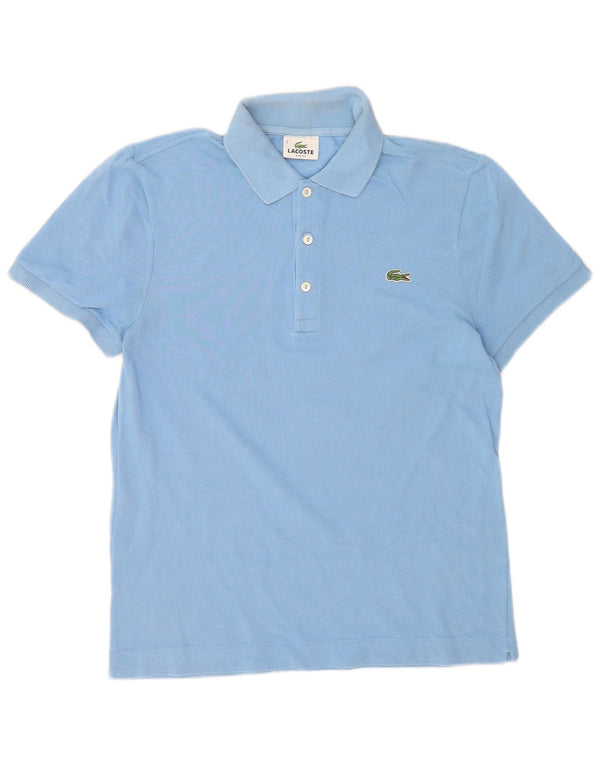 Tricou polo pentru bărbați Lacoste Slim Fit Mărimea 3 Bumbac albastru mic