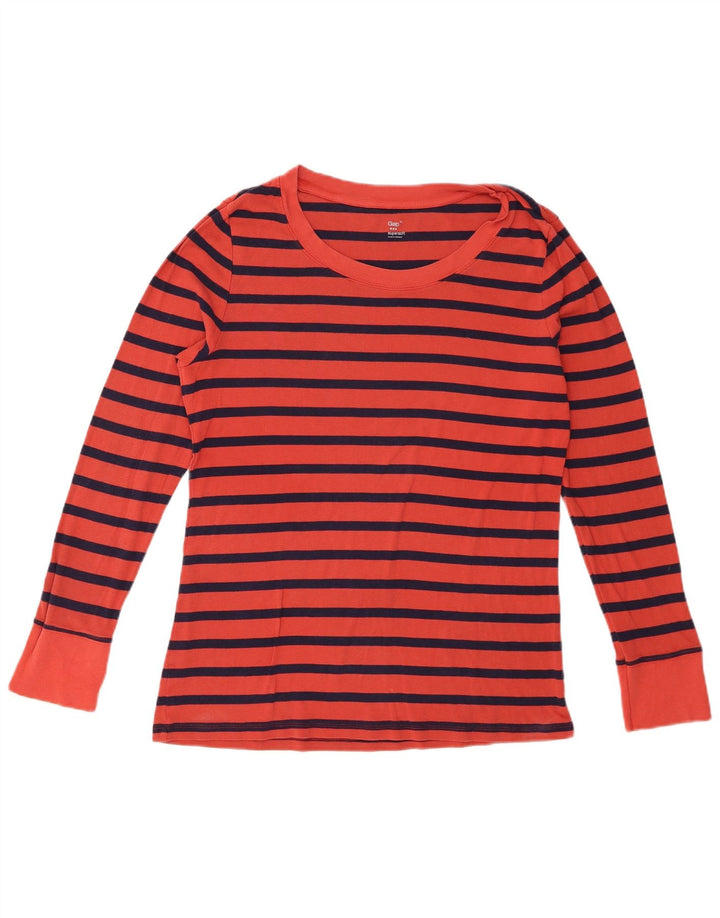 Top pentru femei Gap cu mânecă lungă UK 18 XL cu dungi roșii