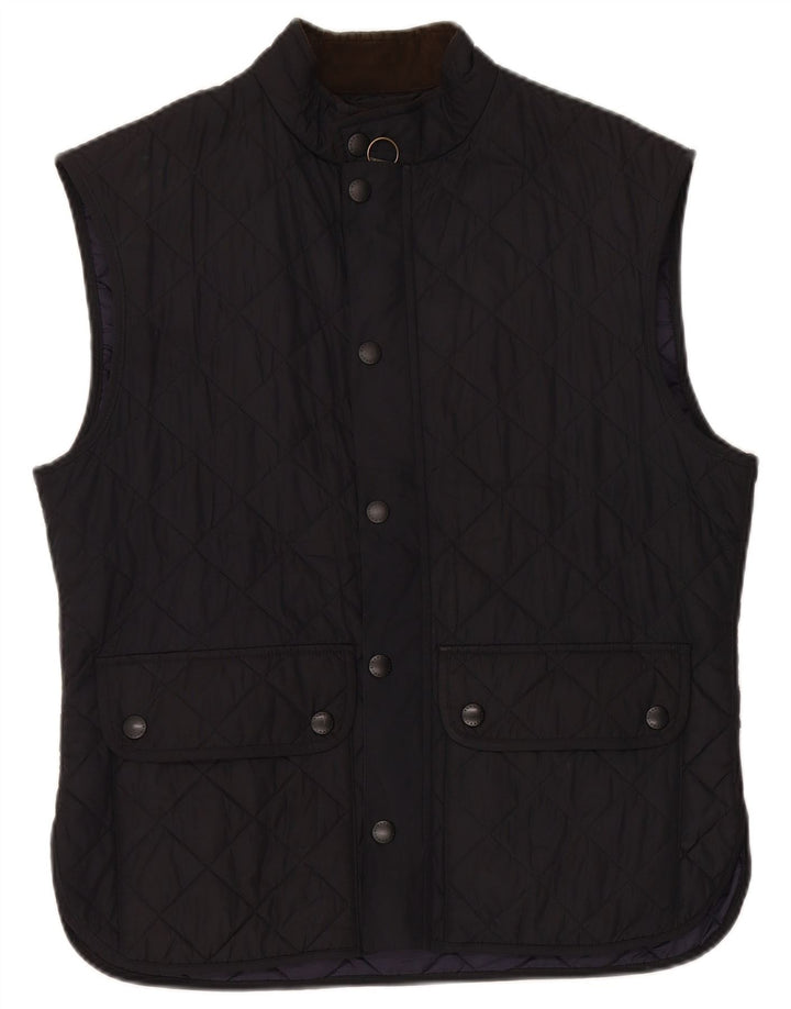 Gilet matlasat Barbour pentru femei UK 18 XL bleumarin poliester