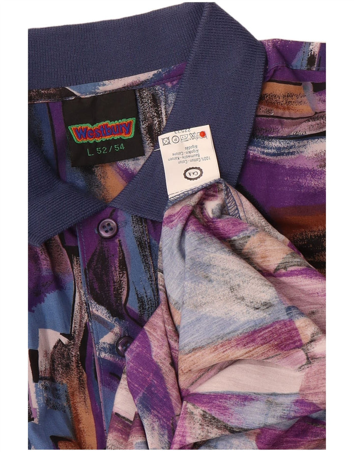 Cămașă pulover pentru bărbați WESTBURY IT 52/54 mare, multicoloră, mozaic