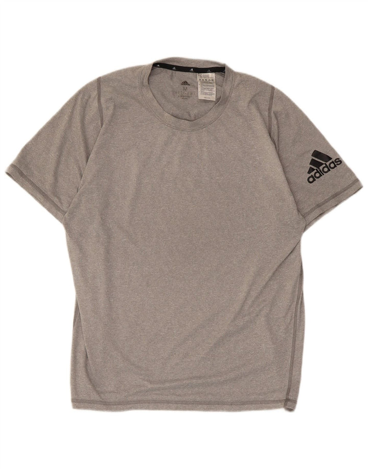 Tricou Adidas Aeroready Graphic Top Medium Gri Poliester