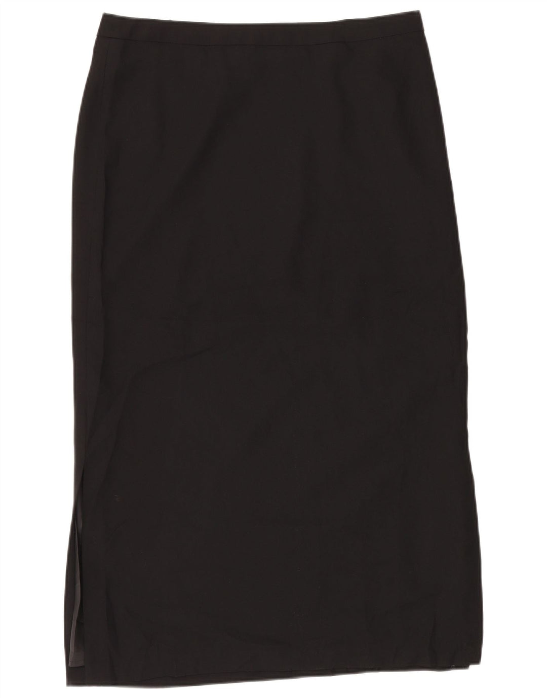 Fusta Maxi pentru femei Marks & Spencer UK 16 Large W34 Poliester negru