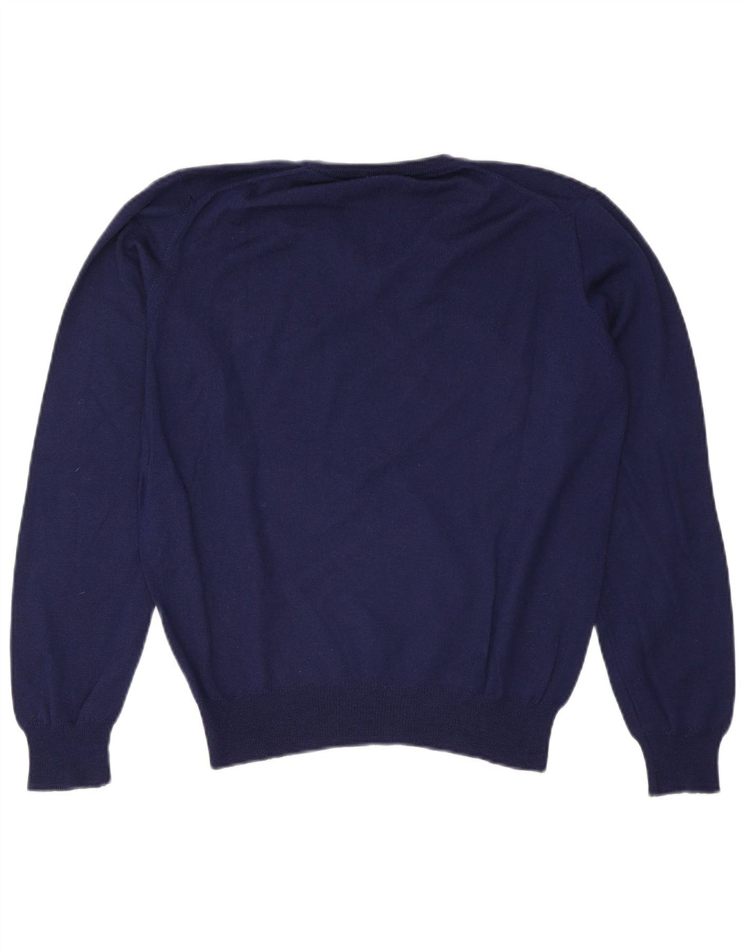 Pulover Brooksfield pentru bărbați, cu decolteu în V, IT 46 Small Blue Marine Lână