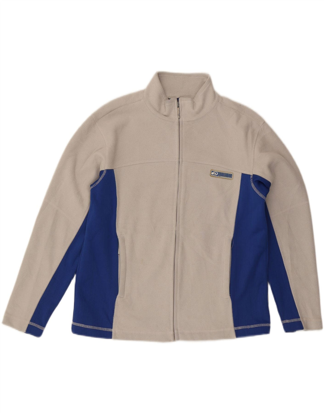 Jachetă fleece pentru bărbați QUIKSILVER UK 36 mic, gri, poliester color bloc