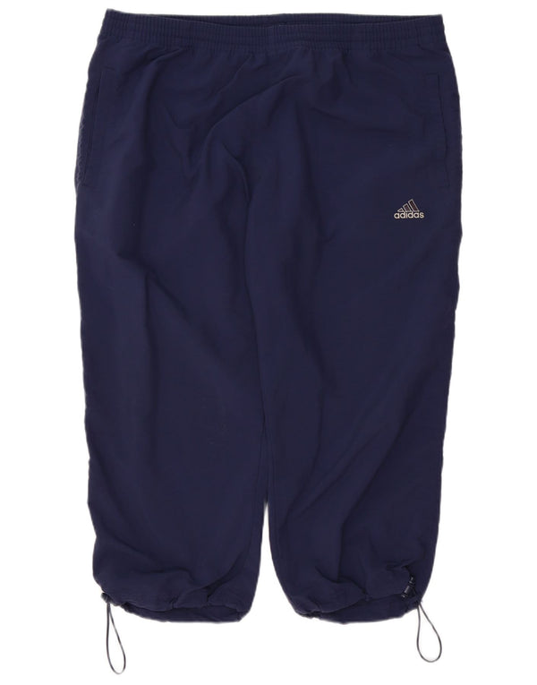 Pantaloni de trening Capri pentru bărbați ADIDAS XL poliester bleumarin