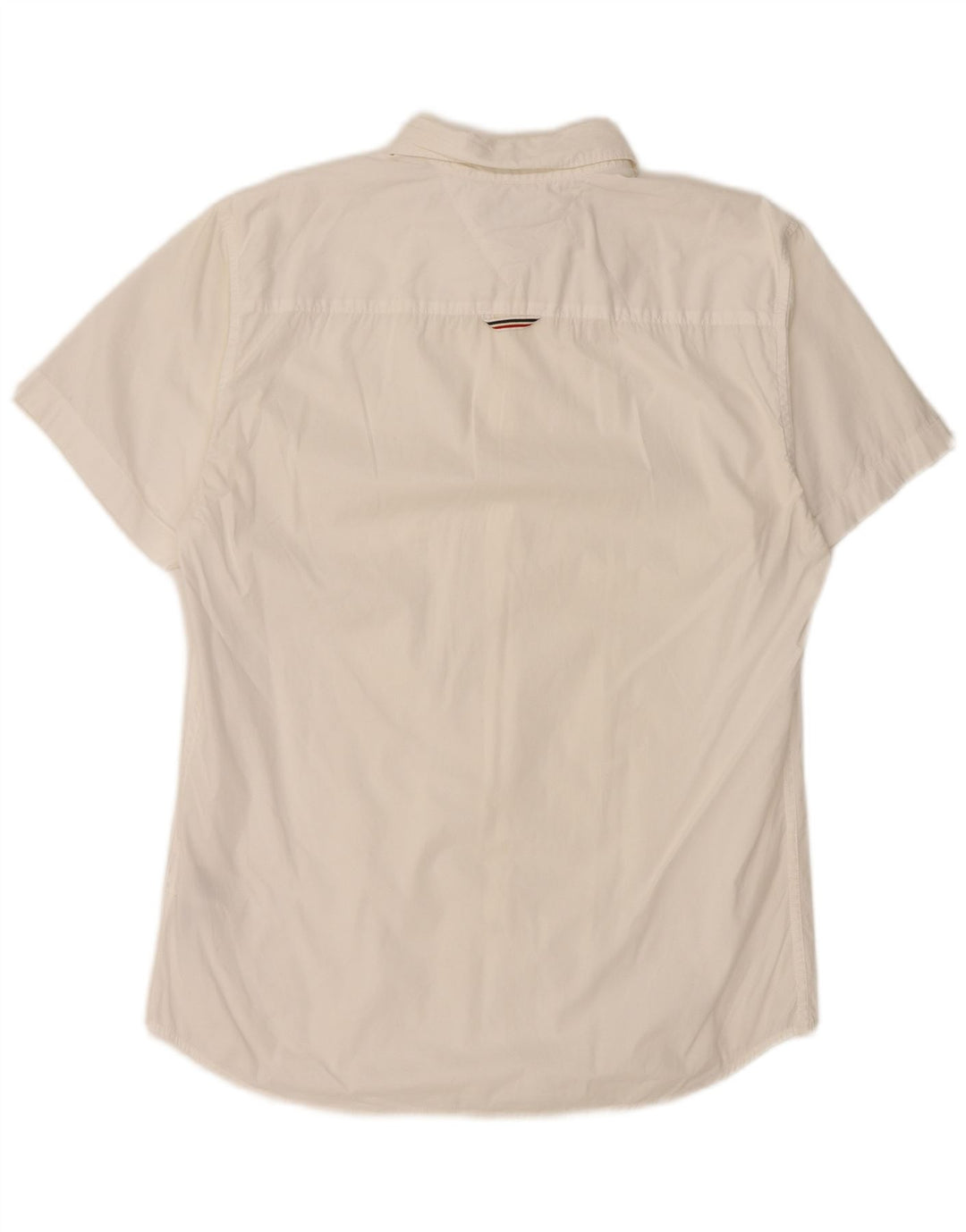 Cămașă Slim Fit Tommy Hilfiger pentru bărbați, bumbac alb mediu
