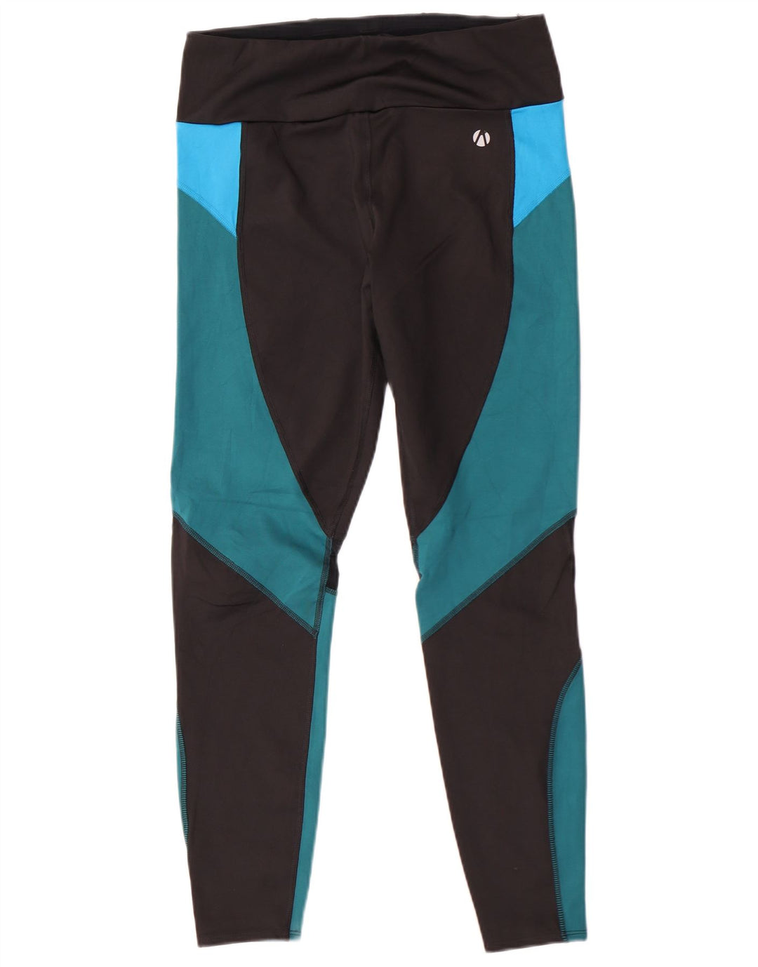 Leggings pentru femei Marks & Spencer UK 14 Medium Black Colorblock Poliester