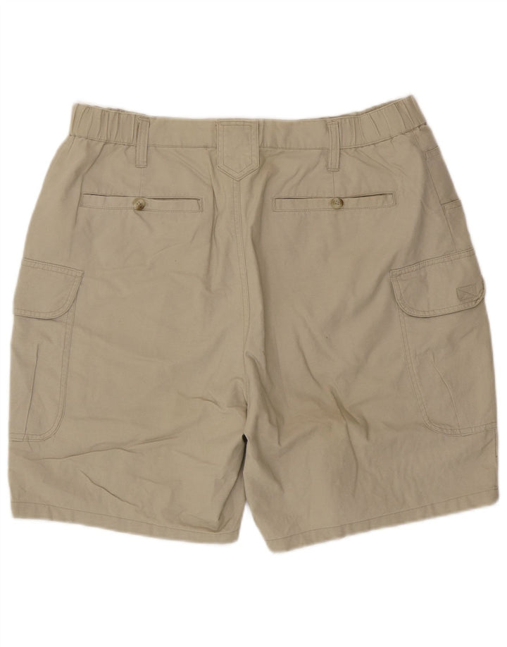 COLUMBIA Mens Cargo Shorts W36 Large Grey Cotton