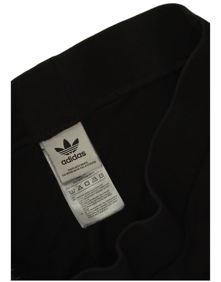 Leggings pentru femei Adidas UK 8 Small Black Bumbac