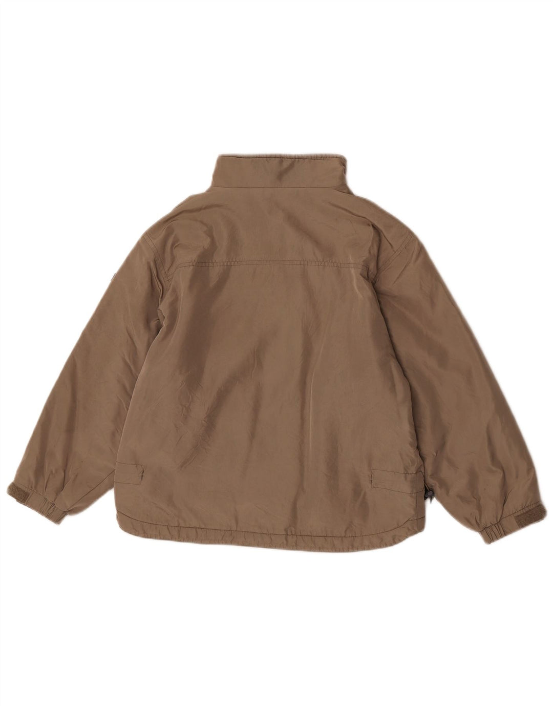 Jachetă Napapijri Geographic Windbreaker pentru băieți 9-10 ani, bej, poliamidă