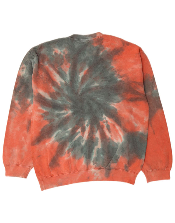 Hanorac cu grafică pentru bărbați Urban Outfitters Jumper mic roz Tie Dye