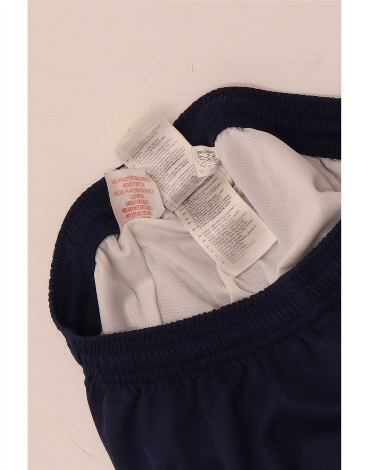 Pantaloni scurți sport pentru bărbați Adidas Climalite XS bleumarin poliester