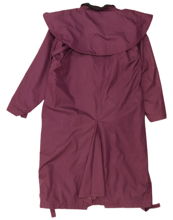 COUNTRY ESTATE Palton supradimensionat pentru femei UK 16 Poliester violet mare