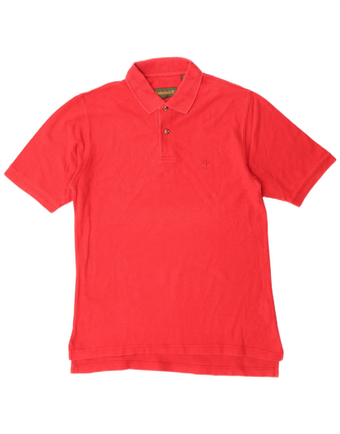 Tricou polo Timberland pentru bărbați, bumbac roșu mediu