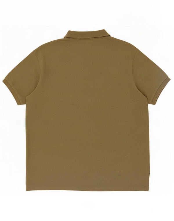 Polo Ralph Lauren Mens Custom Fit Polo Shirt 2XL Khaki Cotton