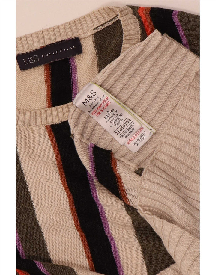 Pulover pentru femei Marks & Spencer cu decolteu triplu UK 14 Medium Multicolor