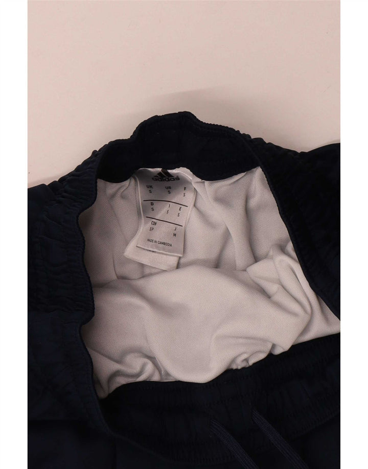 Pantaloni scurți sport adidas băieți 10-11 ani poliester bleumarin mic