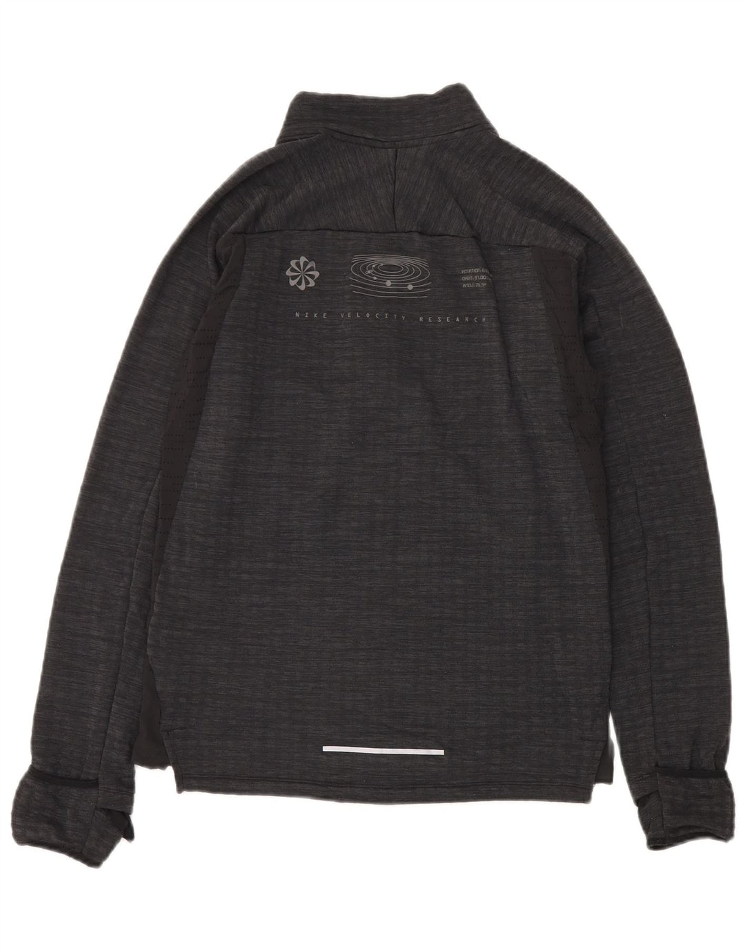 Jachetă de top pentru trening pentru bărbați Nike, poliester moale negru mic