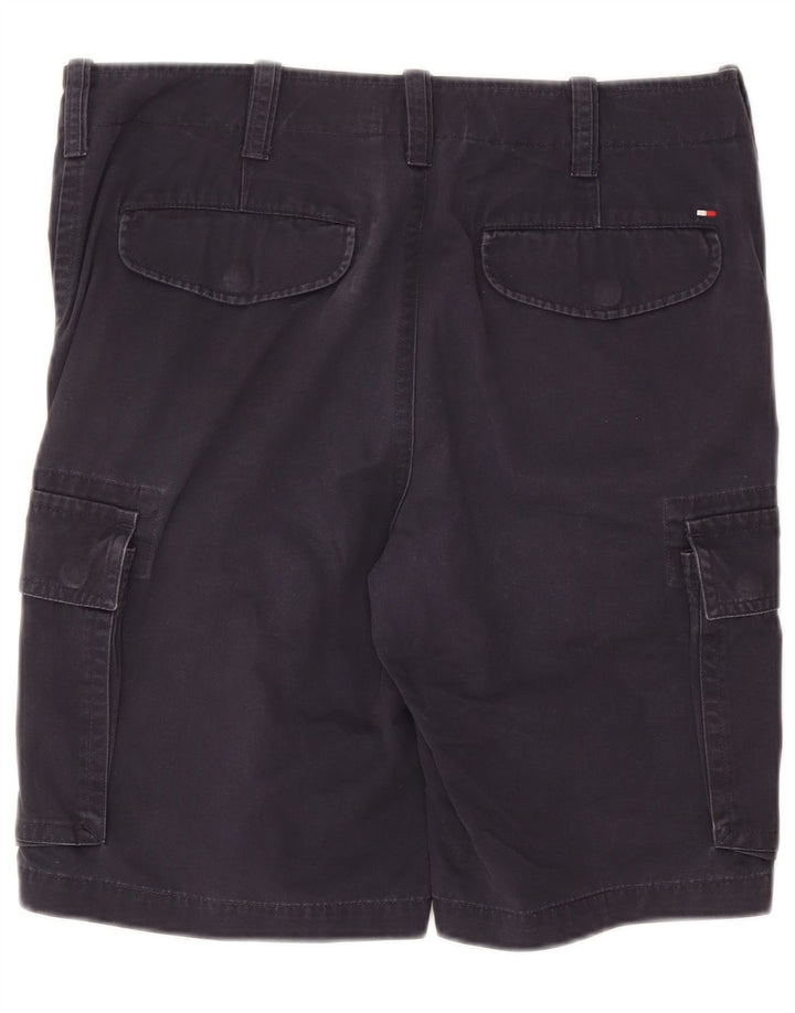 Pantaloni scurți cargo Tommy Hilfiger pentru bărbați W32, mari, albastru, bumbac