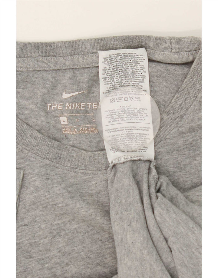 Tricou pentru bărbați Nike Top mare, gri bumbac