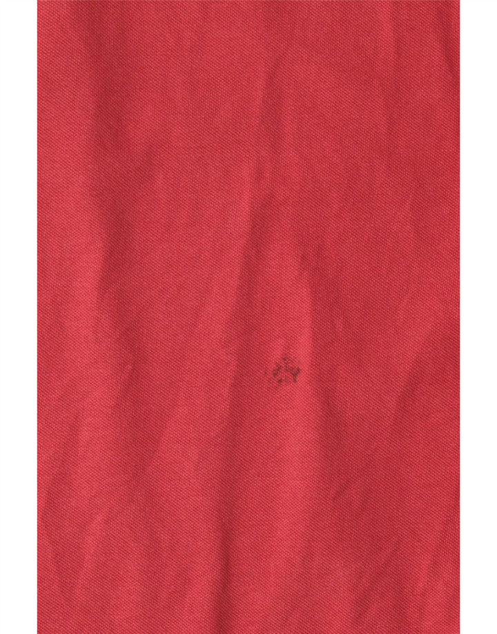 Crew Clothing Tricou polo pentru bărbați, bumbac roșu mare
