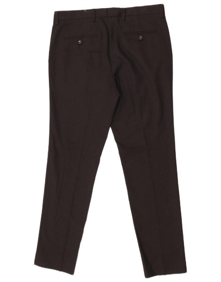 Marks & Spencer Pantaloni skinny pentru bărbați L34 L31 Poliester negru