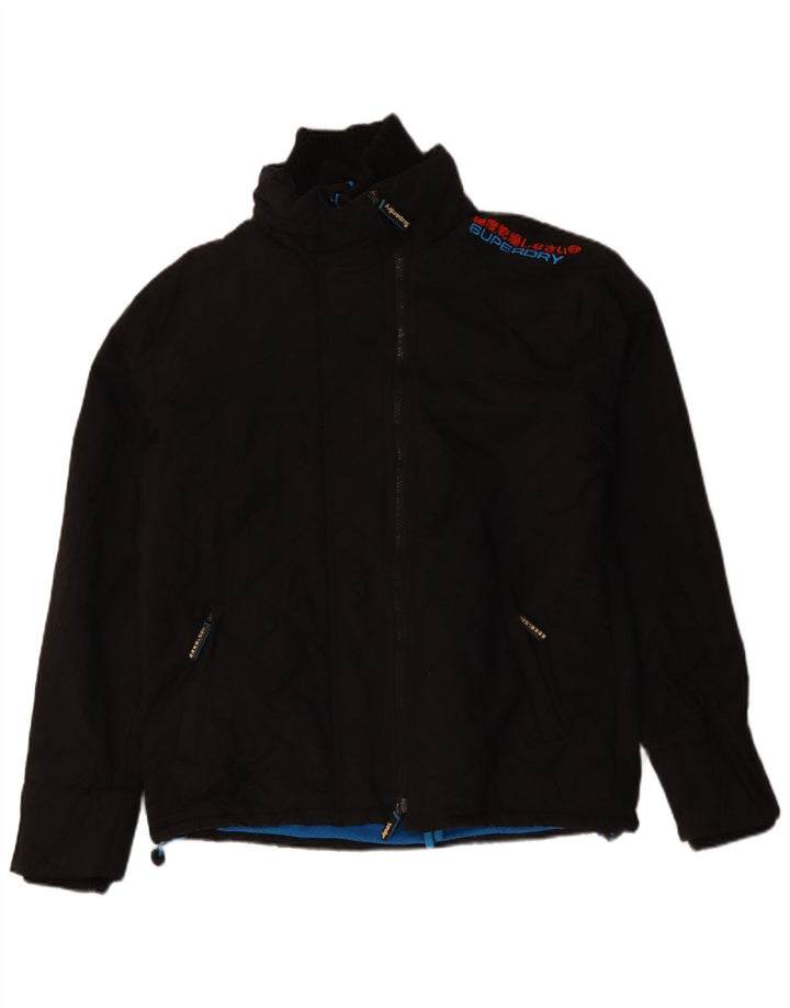 Jachetă Windbreaker Superdry pentru bărbați UK 40 Large Black Modern