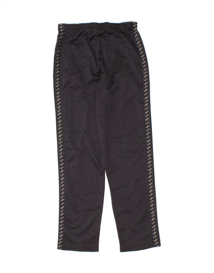 ASICS Womens Graphic Tracksuit Trousers UK 14 Medium Grey Vintage Asics and Second-Hand Asics from Messina Hembry 