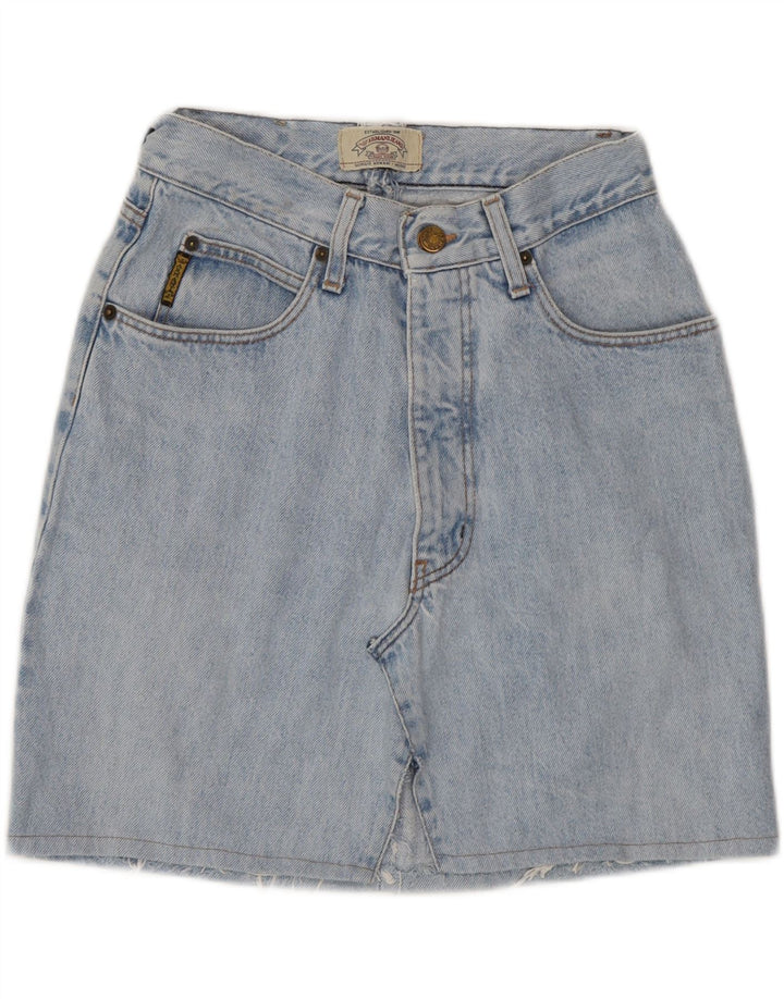 Fusta de blugi pentru femei Armani W26 Small Blue