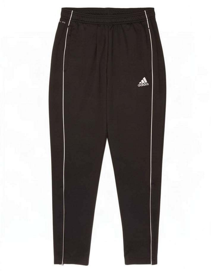 Pantaloni de trening Adidas pentru femei, poliester mediu negru