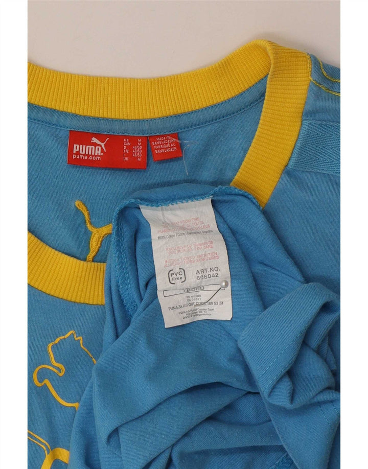 Vestă grafică pentru bărbați Puma, bluză medie, bumbac color bloc