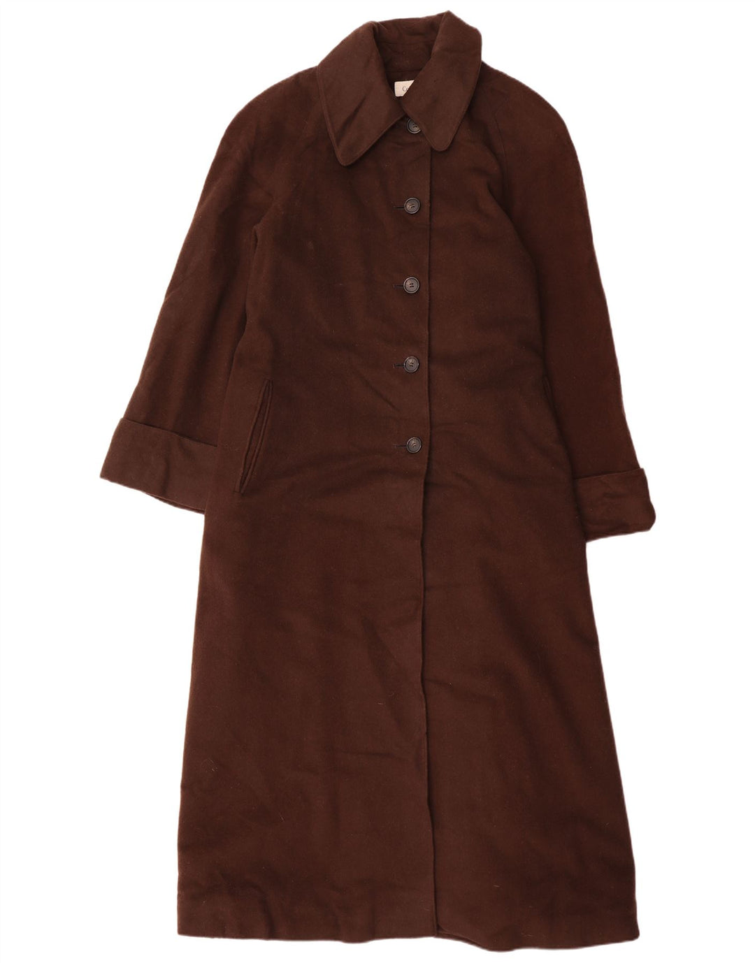 Palton supradimensionat pentru femei Calvin Klein US 14 XL Lână maro