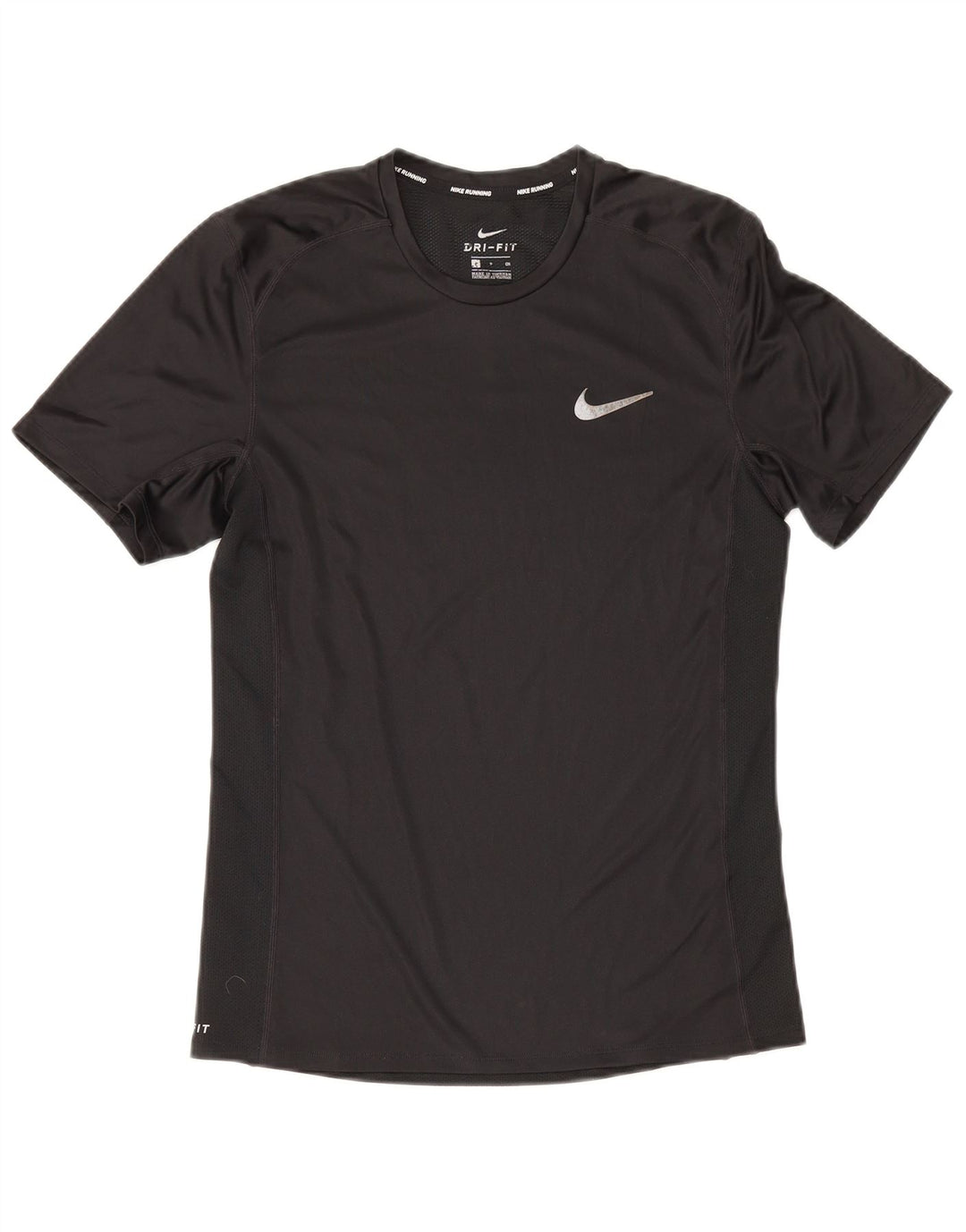 Tricou pentru bărbați Nike Dri Fit Top Mic Negru