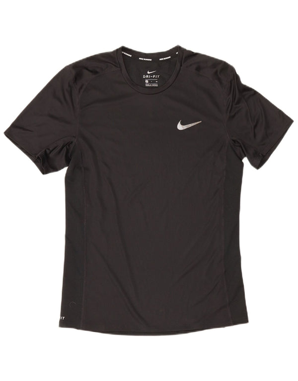 Tricou pentru bărbați Nike Dri Fit Top Mic Negru