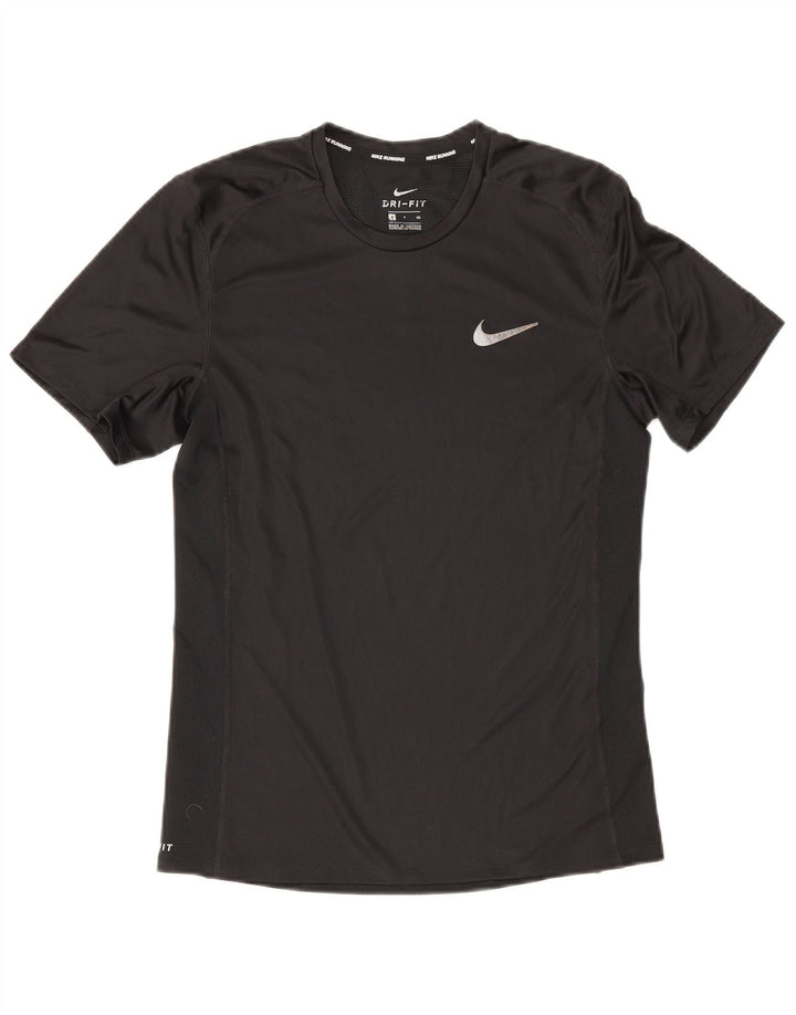 Tricou pentru bărbați Nike Dri Fit Top Mic Negru