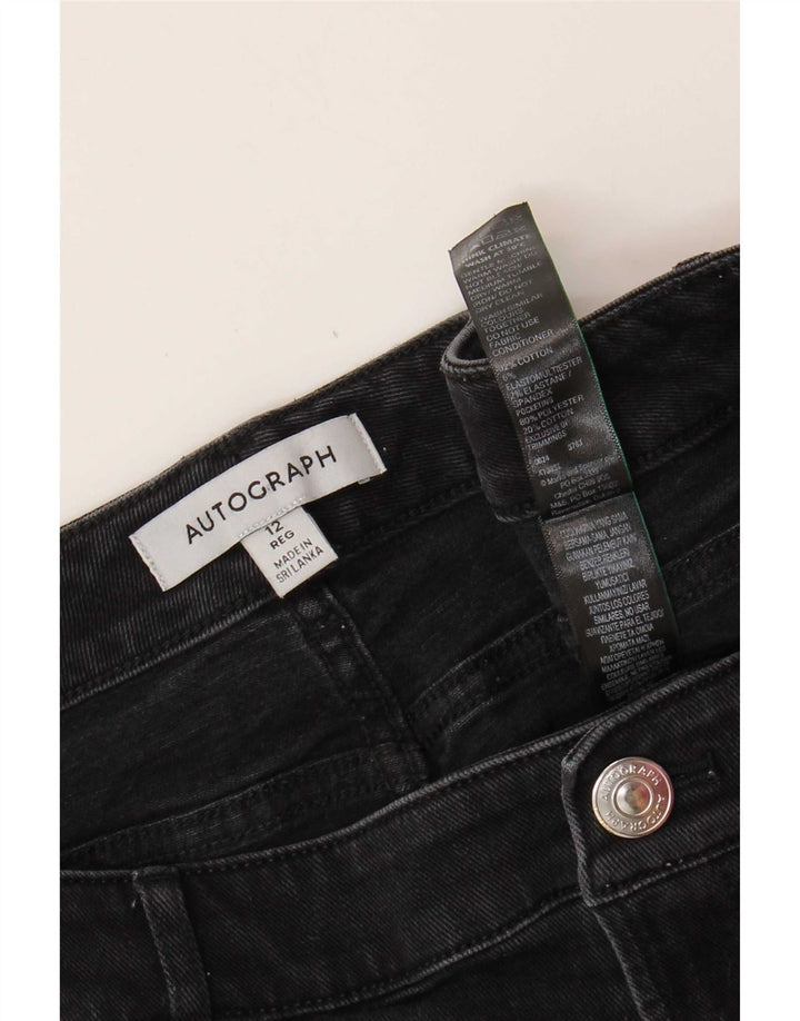 Marks & Spencer Blugi conici autograf pentru femei UK 12 Medium W32 L29 Gri