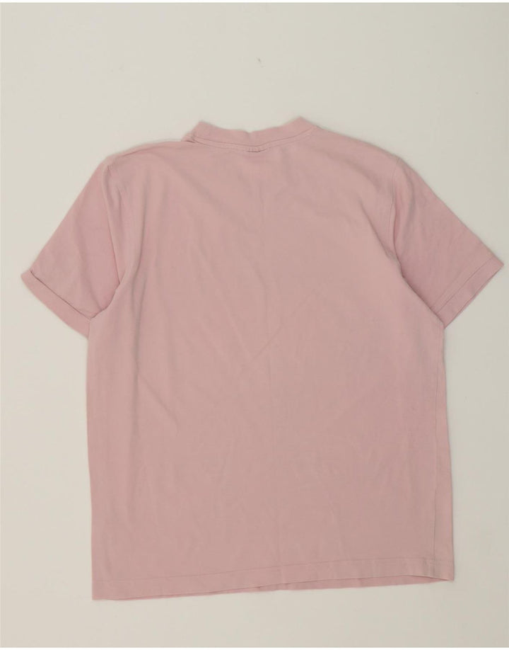 PUMA Mens Graphic T-Shirt Top Large Pink Cotton Vintage Puma and Second-Hand Puma from Messina Hembry 