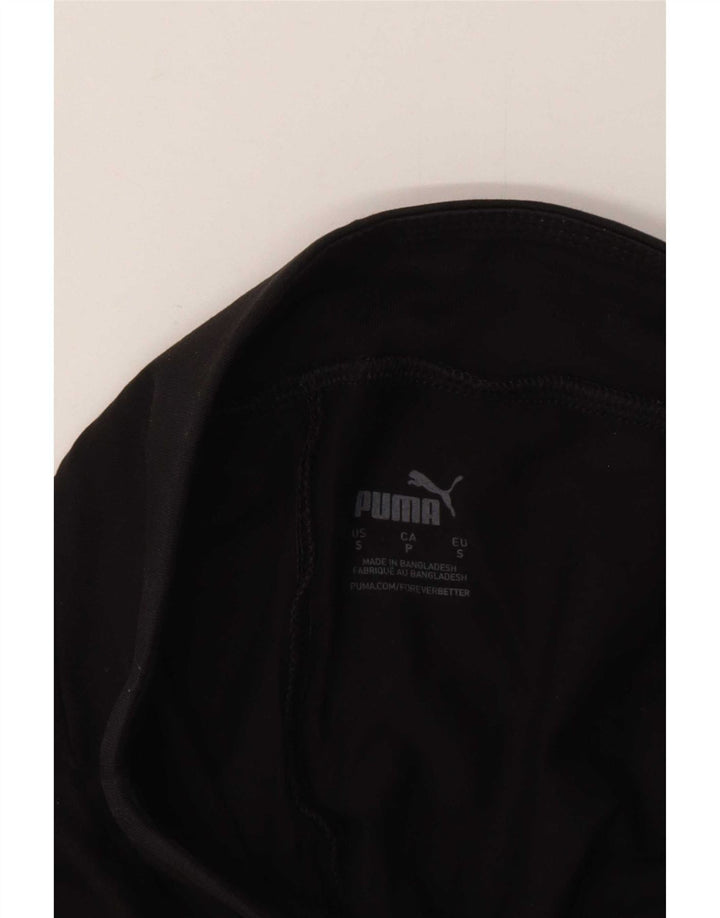 Leggings grafic Puma pentru femei UK 8 Small Black