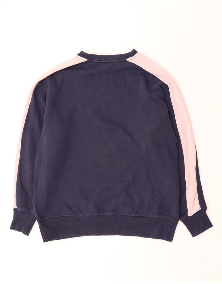 ELLESSE Pulover supradimensionat pentru femei UK 12 Medium Bleumarin