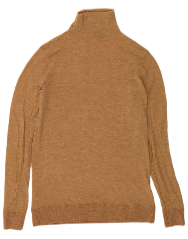 Pulover Tommy Hilfiger pentru femei cu gât țestoasă, 12 UK 12 Medium Bej cu pete