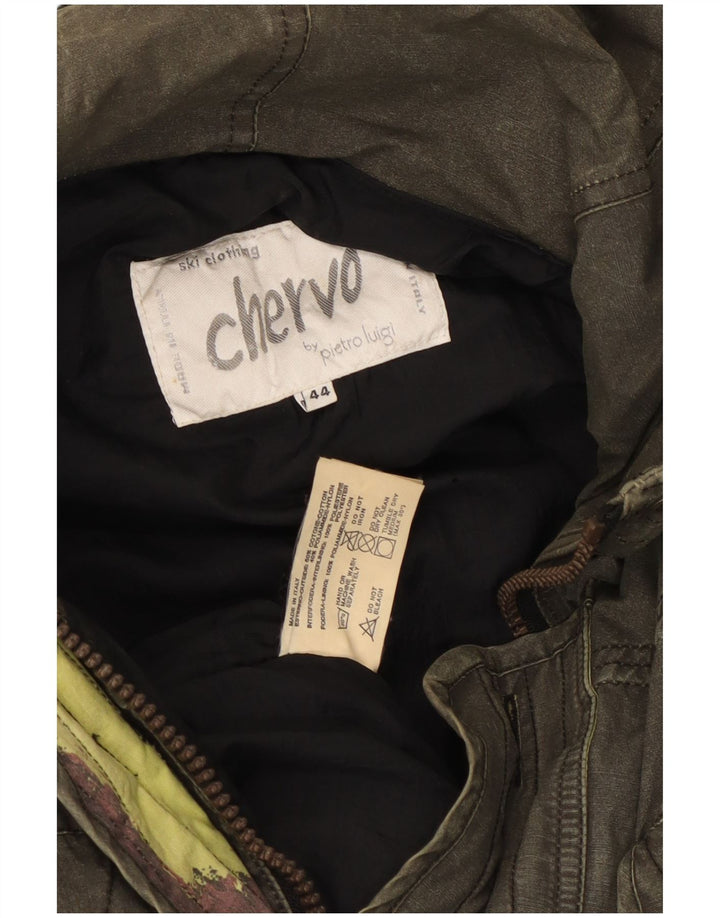 Jachetă de schi pentru bărbați Chervo UK 44 2XL Kaki Bumbac