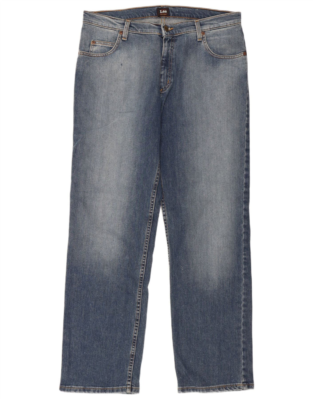 Blugi Lee Brooklyn Straight pentru bărbați W36 L32 Bumbac albastru