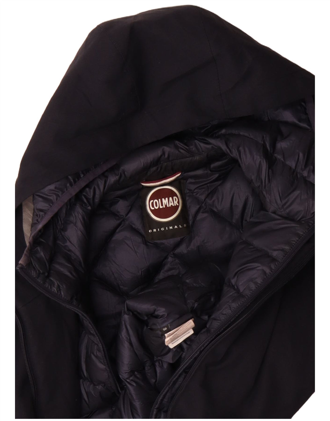 Jachetă de vânt pentru bărbați Colmar, cu glugă, IT 50, mare, albastru, poliester